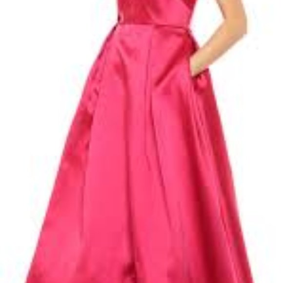 Monique L'huillier CERISE Halter Ball Gown - Dress - Picture 4 of 4